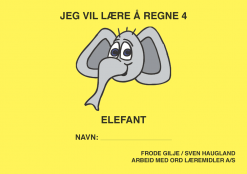 Jeg vil lære å regne - Elefant - Bokmål