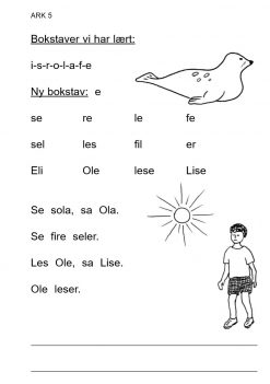 Lesing etter bokstavinnlæringen - 2