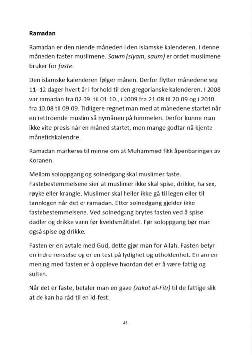 Merkedager og høytider - side 43