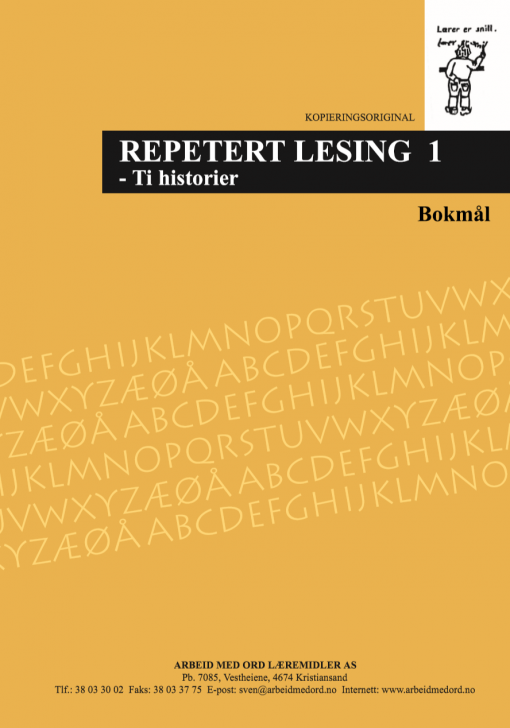 Repetert lesing 1 - Bokmål