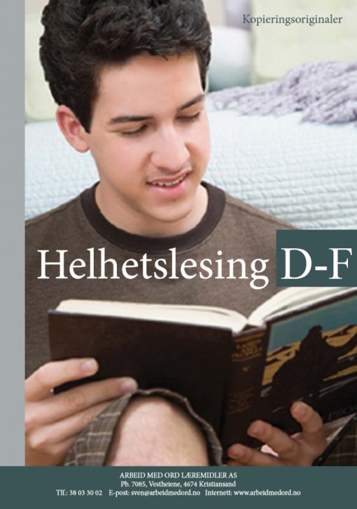 Helhetslesing - D-F