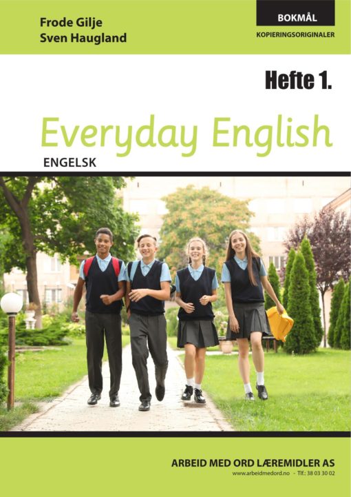 Forsiden av Everyday English - Hefte 1 - Bokmål