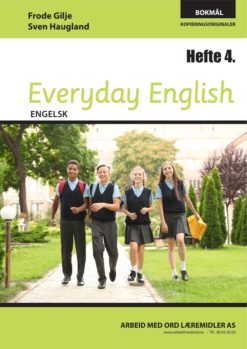 Forsiden av Everyday English - Hefte 4 - Bokmål